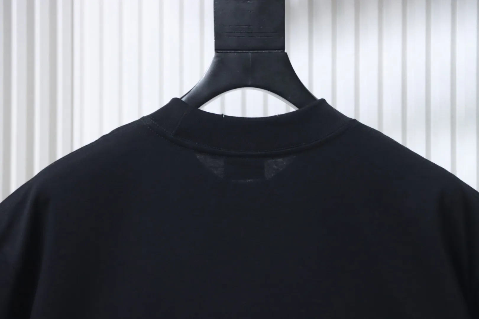 Window Light Art Print Short Sleeve T-Shirt - Rear Collar