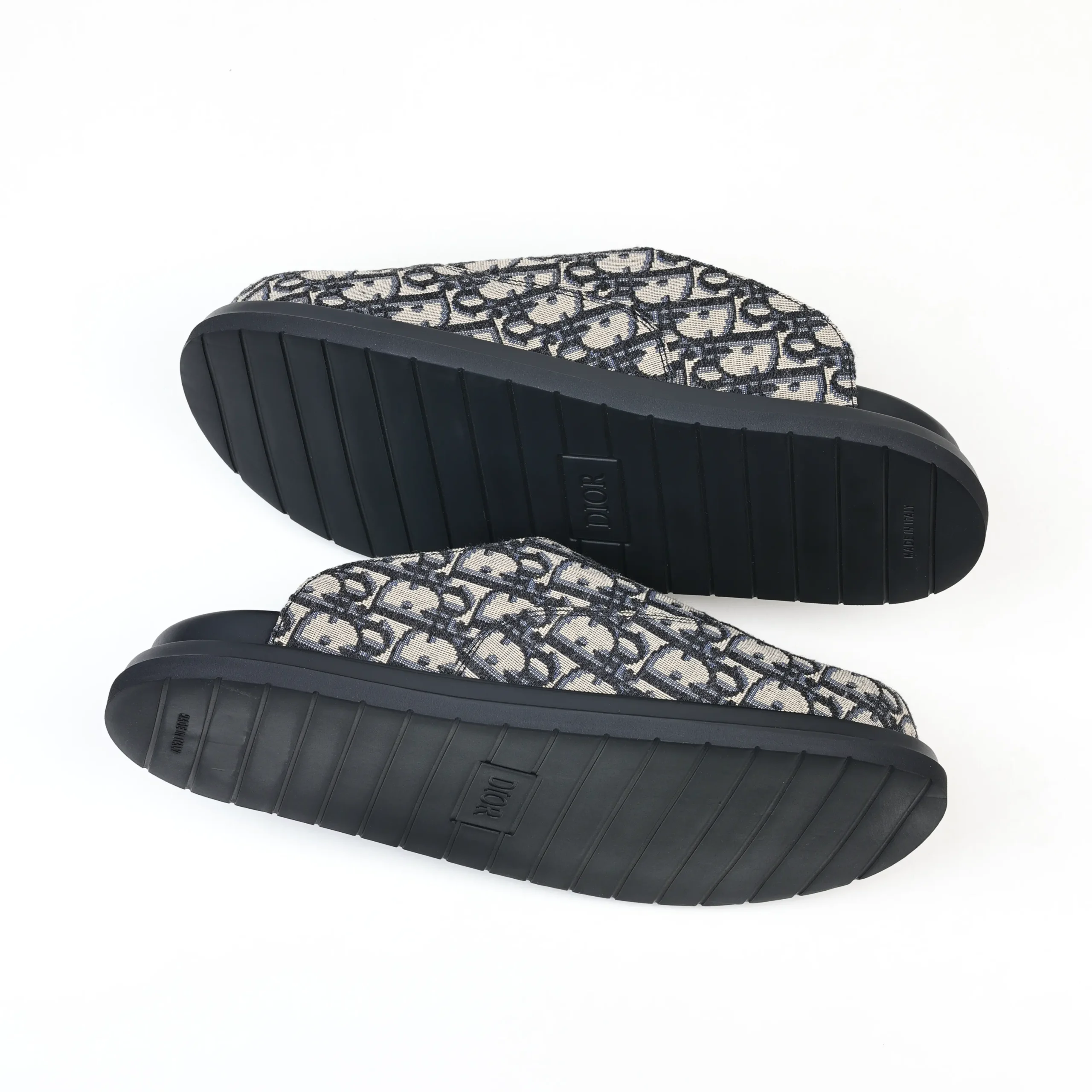 Aqua Mule Beige Schwarz Dior Oblique Jacquard11