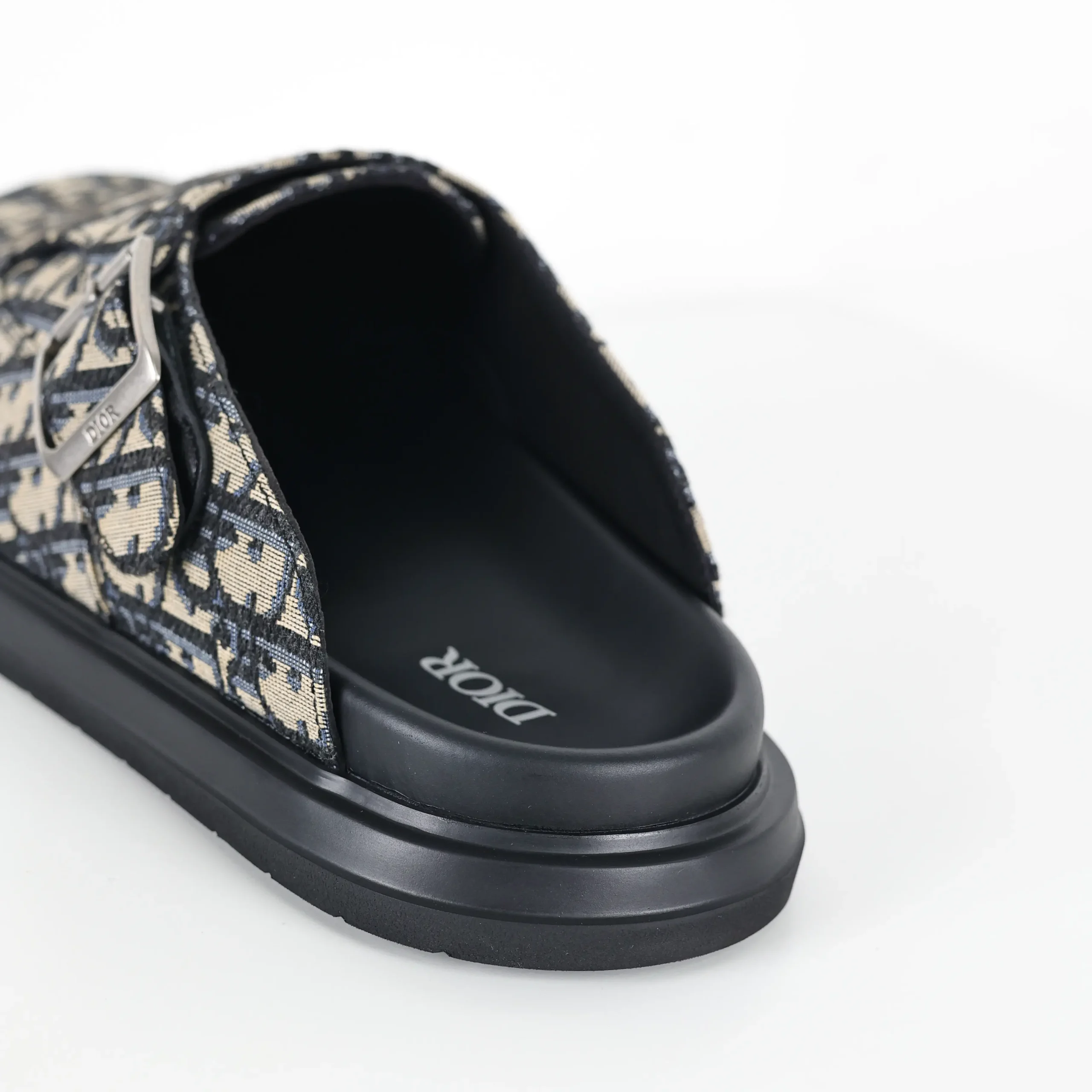 Aqua Mule Beige Schwarz Dior Oblique Jacquard6