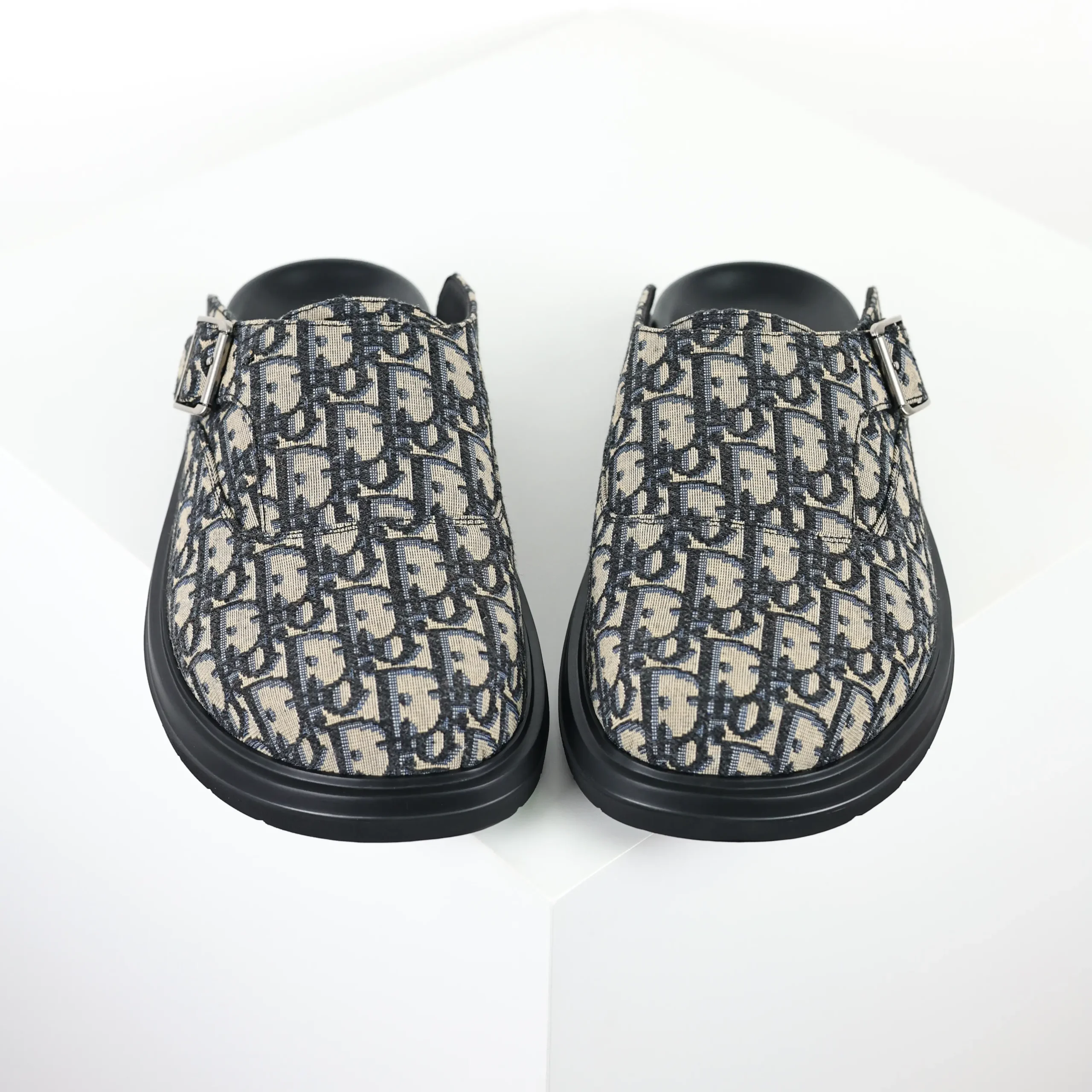 Aqua Mule Beige Schwarz Dior Oblique Jacquard7