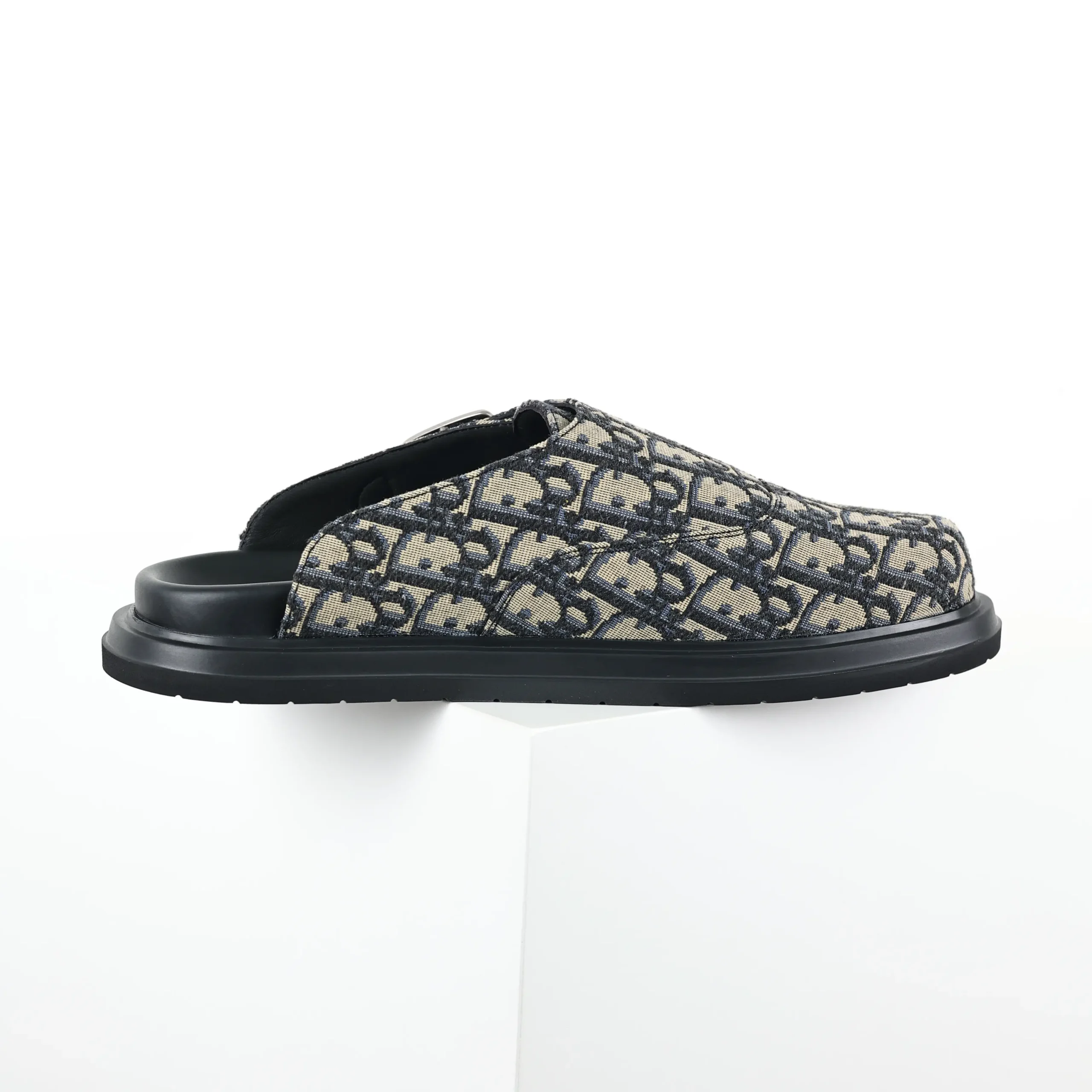 Aqua Mule Beige Schwarz Dior Oblique Jacquard8