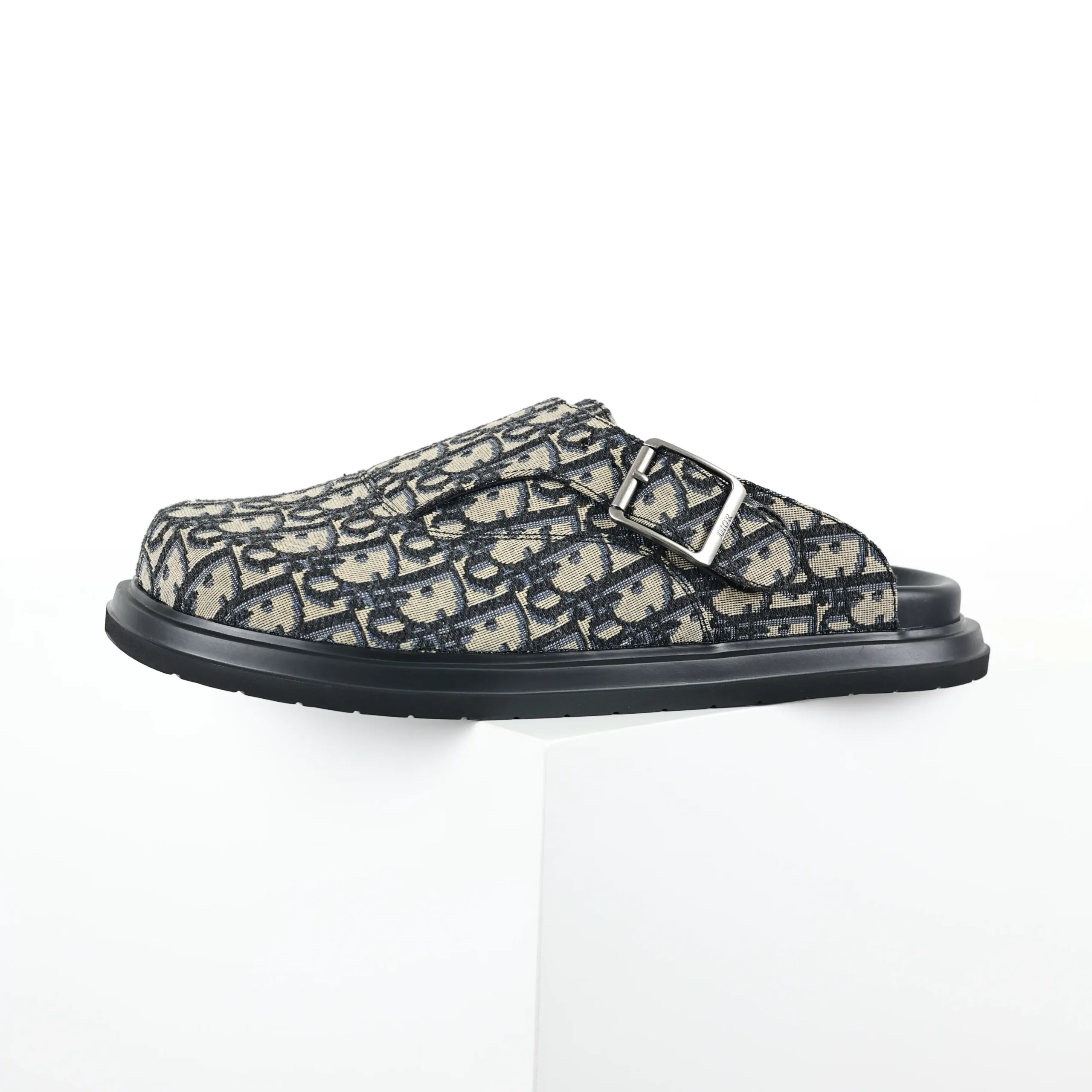 Aqua Mule Beige Schwarz Dior Oblique Jacquard9