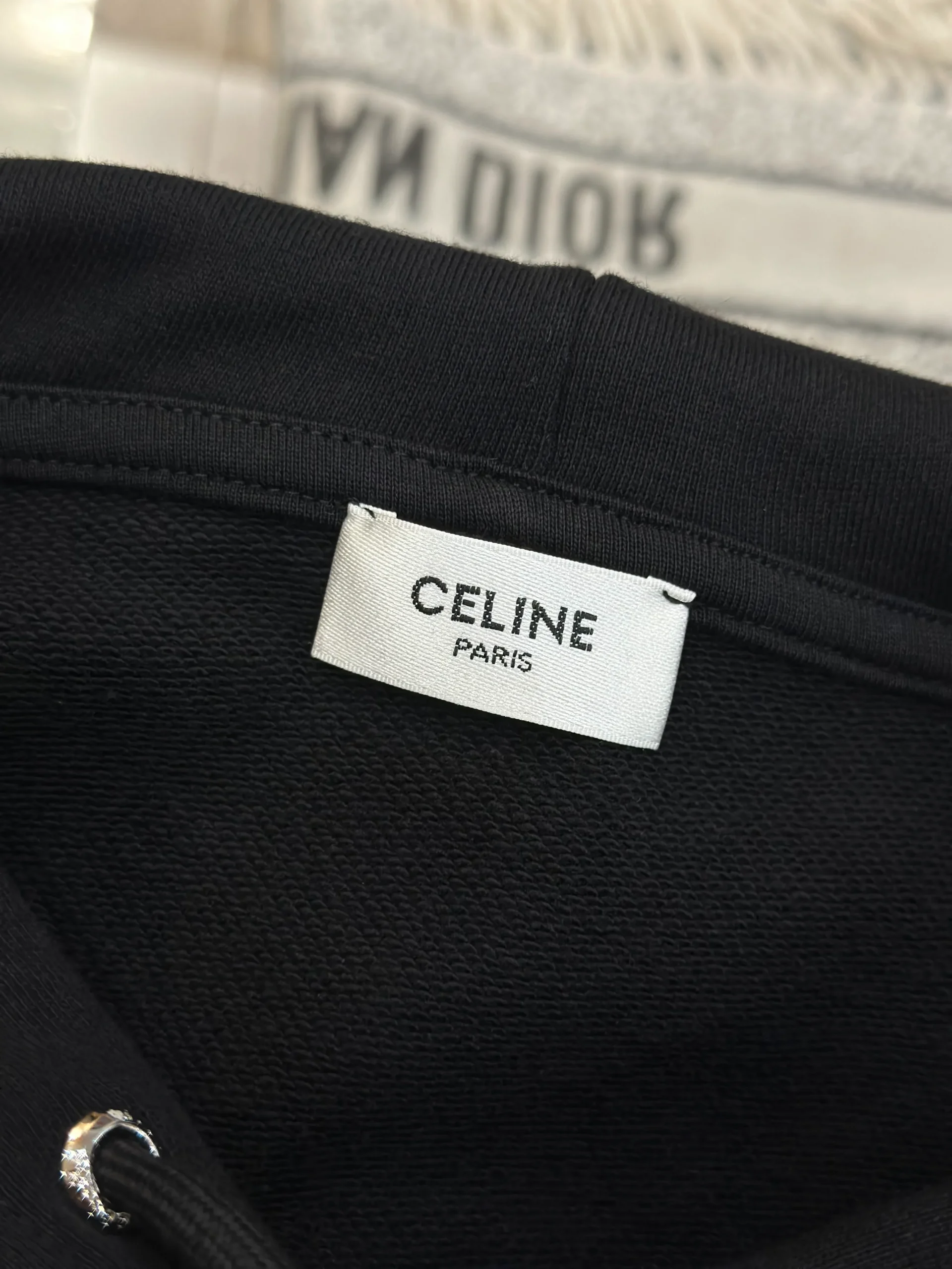 Arc de Triomphe Embroidered Hoodie - Brand Label