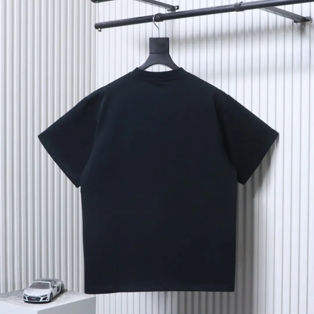 Black Coconut Jungle Resort Short Sleeve T-Shirt - Rear View