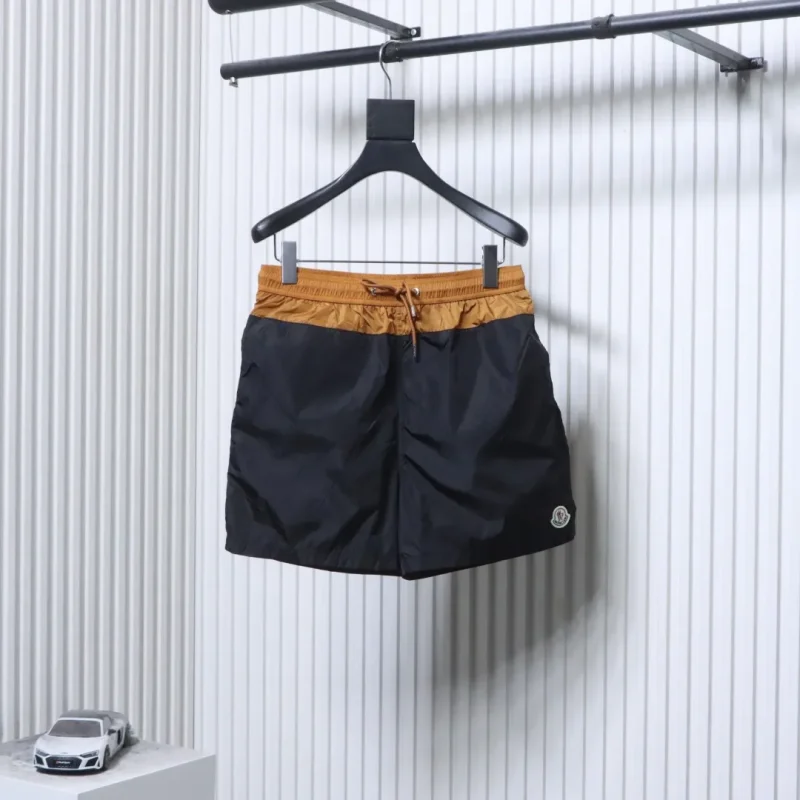 Color Block Quick-Dry Beach Shorts