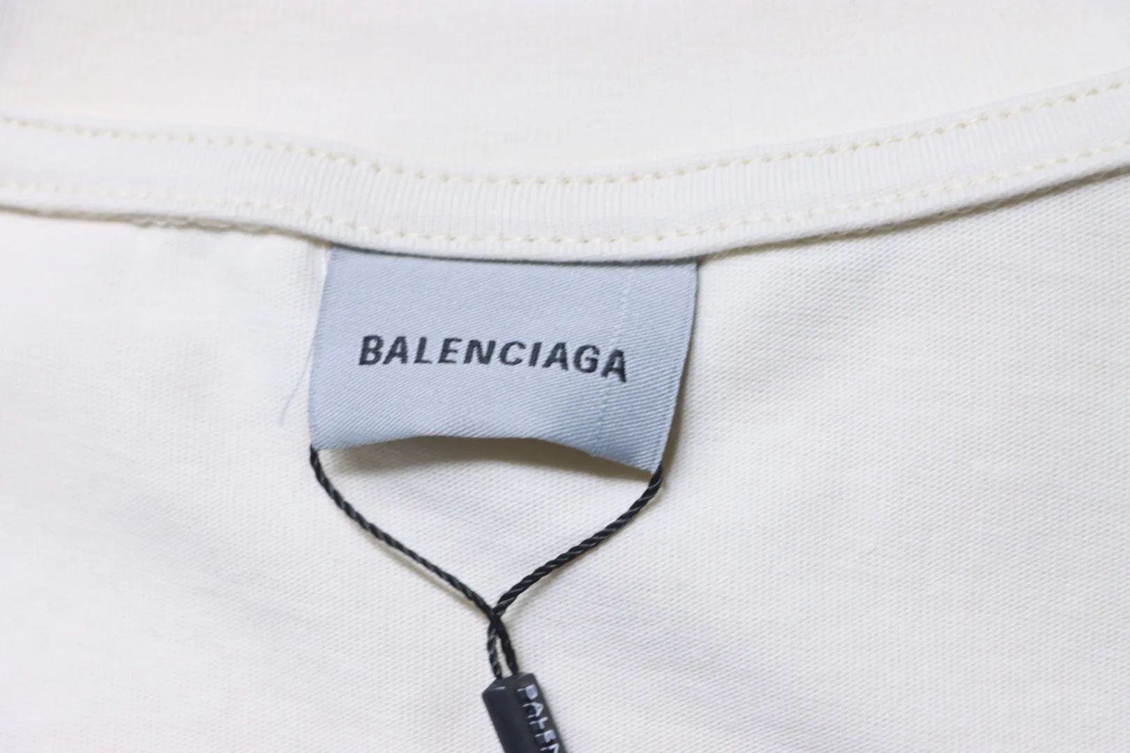 Double-B Embroidered Crew Neck T-Shirt - Brand Label
