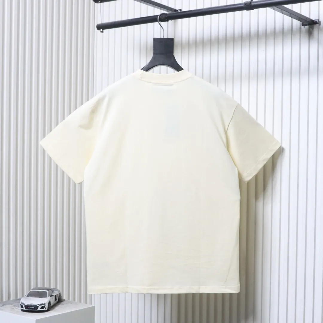 Fun Cartoon Graphic Short Sleeve T-Shirt - Rear View