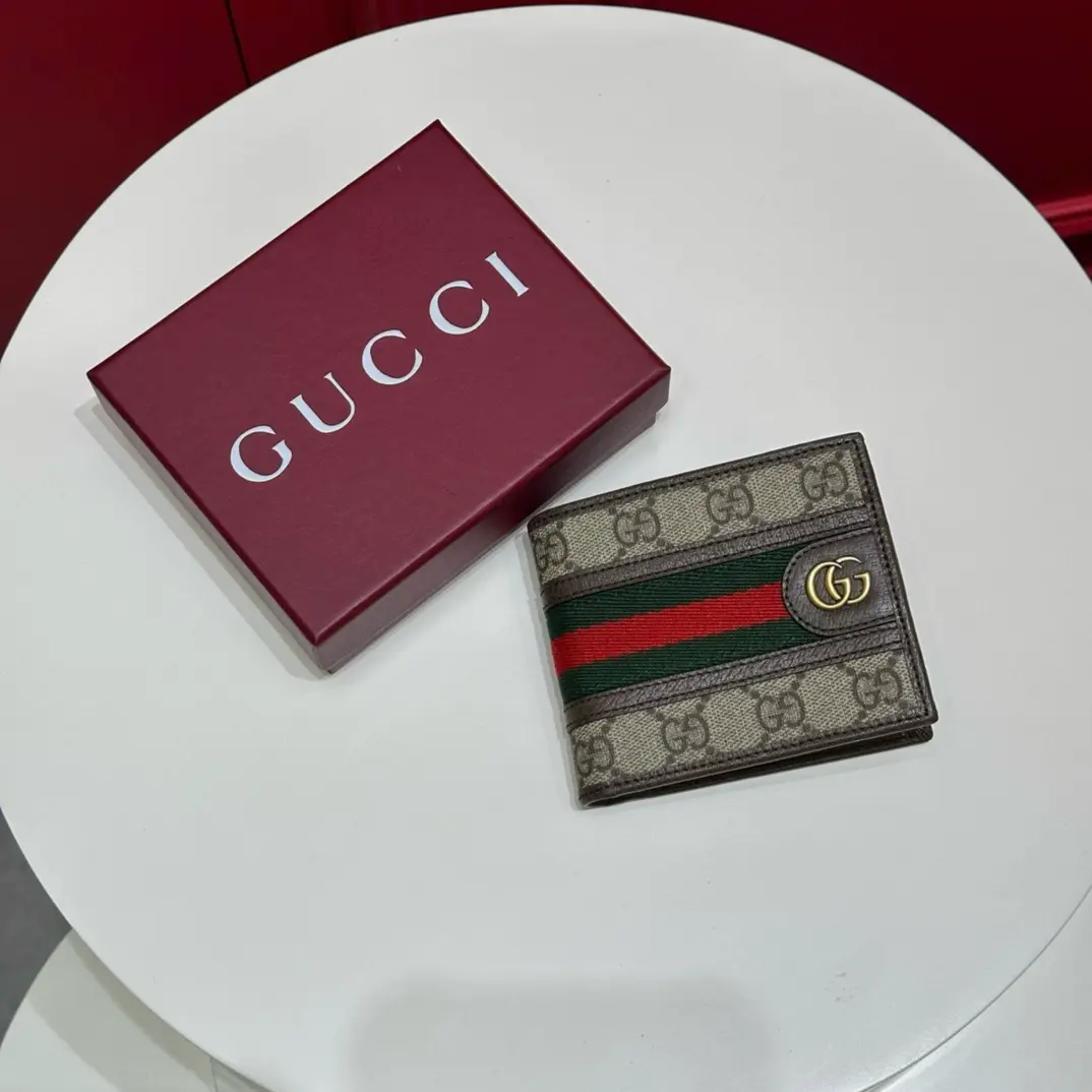 GG Bifold Wallet, Size: 11-2.5-9 cm4