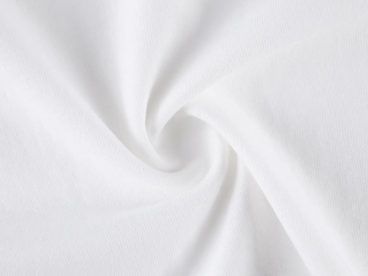Gold-Plated Leather Logo Washed T-Shirt - Swirl Detail