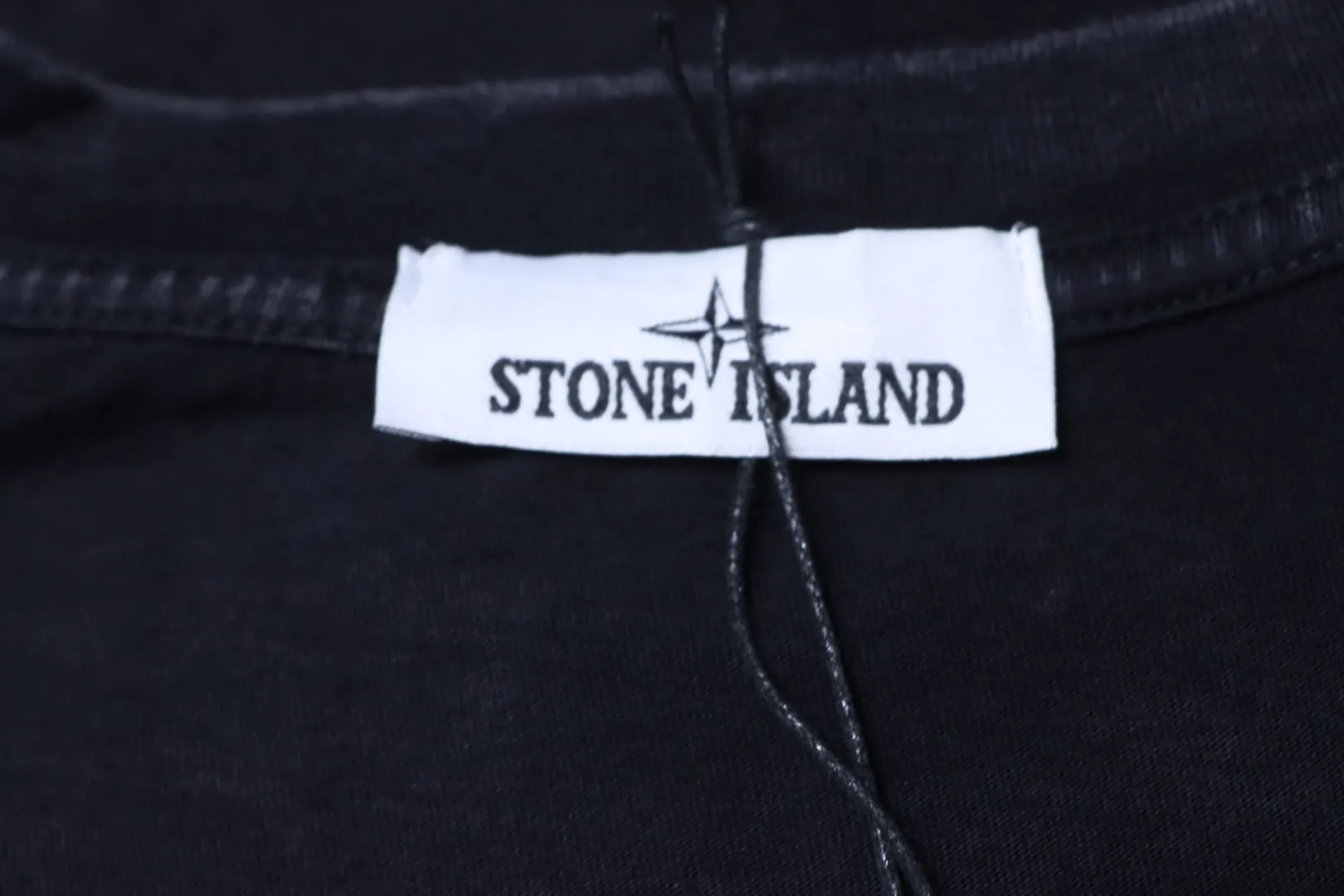 Logo Washed Short-Sleeve T-Shirt - Brand Tag