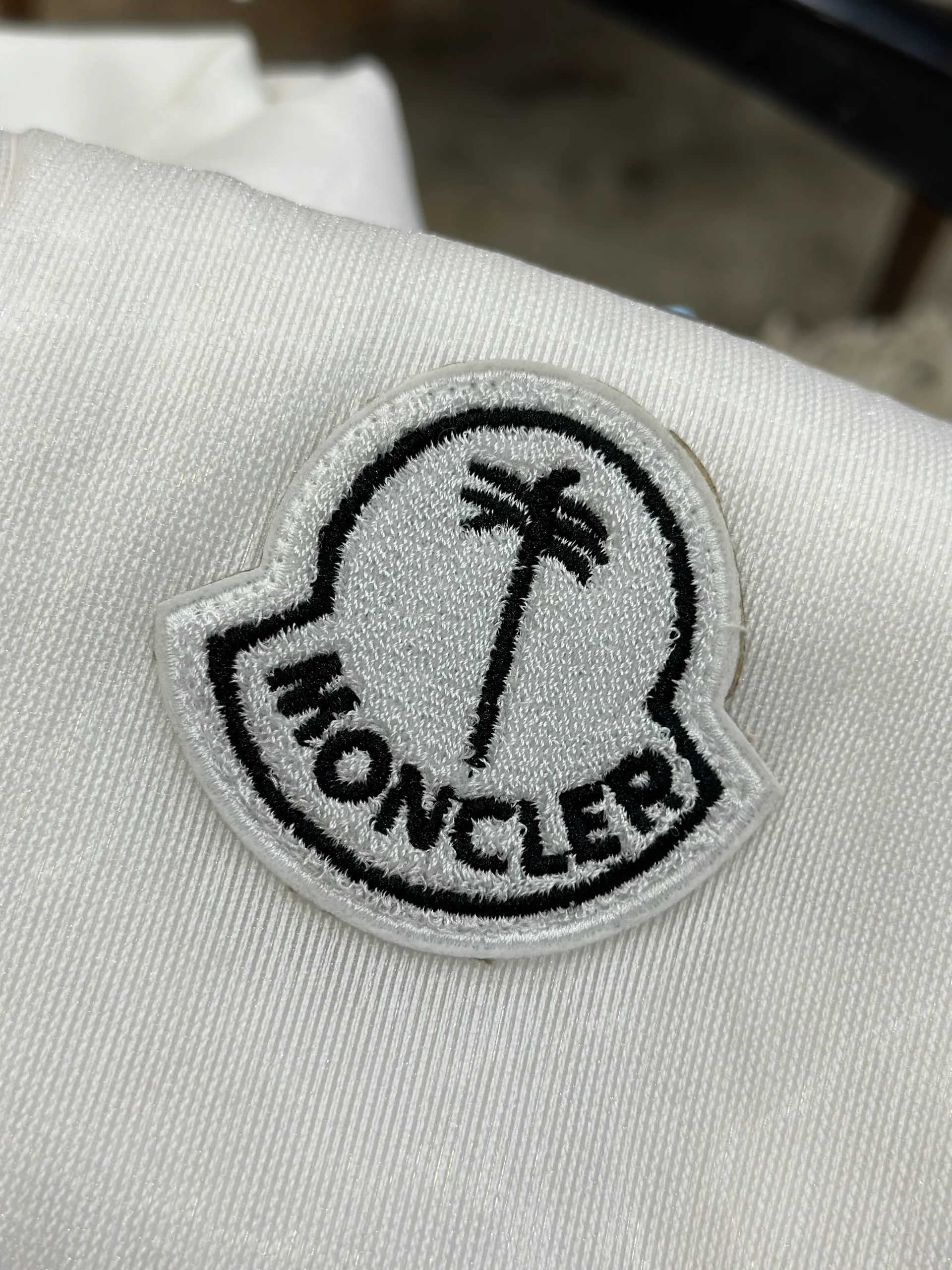 Palm Logo Stand Collar Down Jacket - Chest Logo