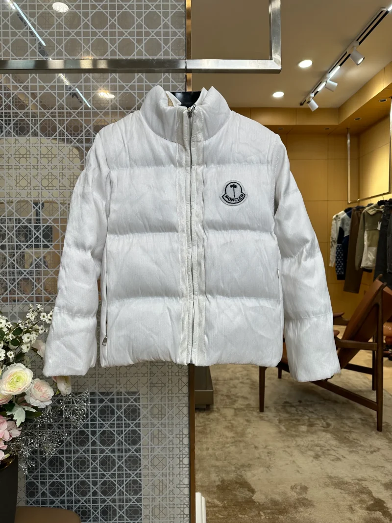Palm Logo Stand Collar Down Jacket