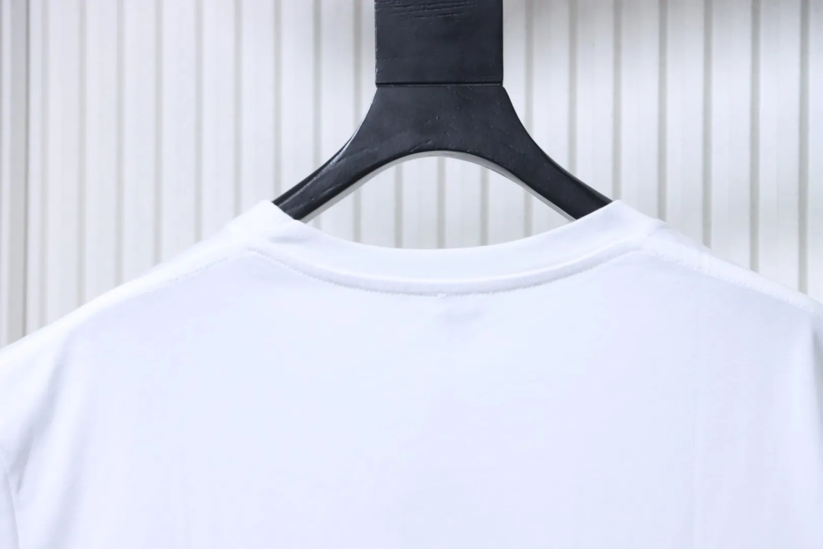 Pocket Embroidered Logo Short Sleeve T-Shirt - Rear Collar