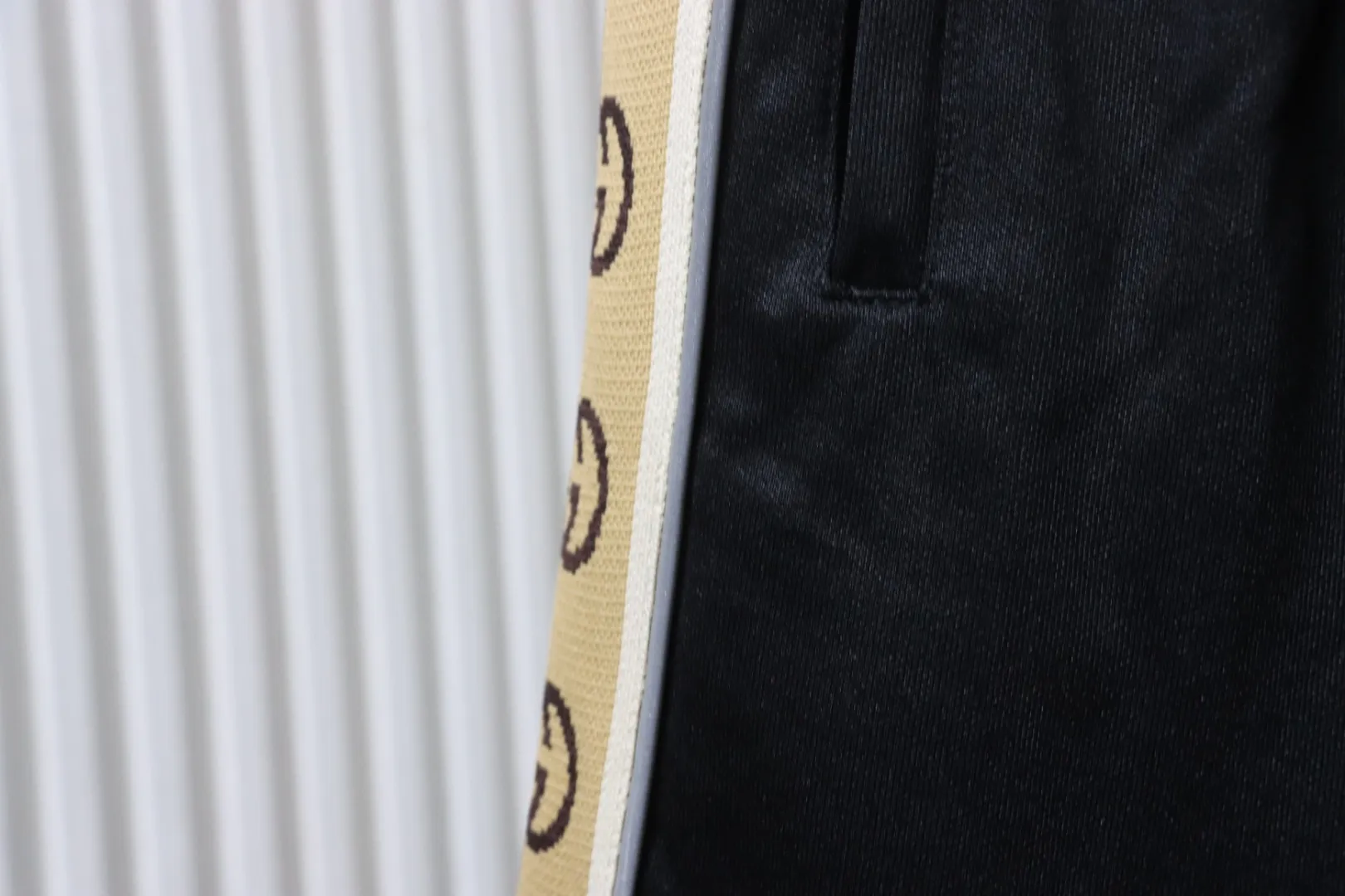 Reflective Double Ribbon Shorts - Pocket