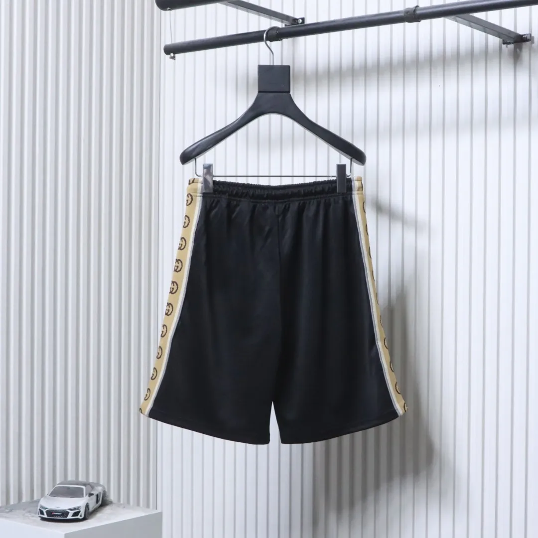 Reflective Double Ribbon Shorts - Rear View