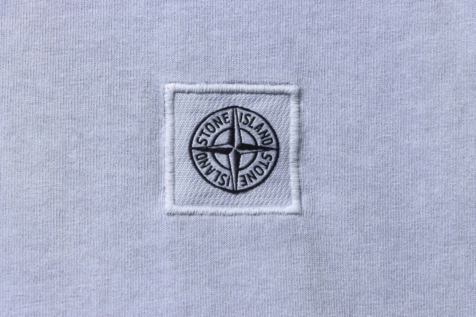 S-Island Embroidered Washed T-Shirt - Logo