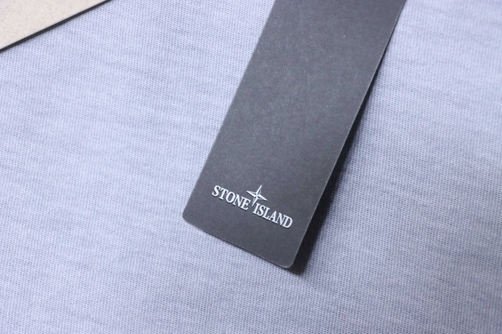 S-Island Embroidered Washed T-Shirt - Tag