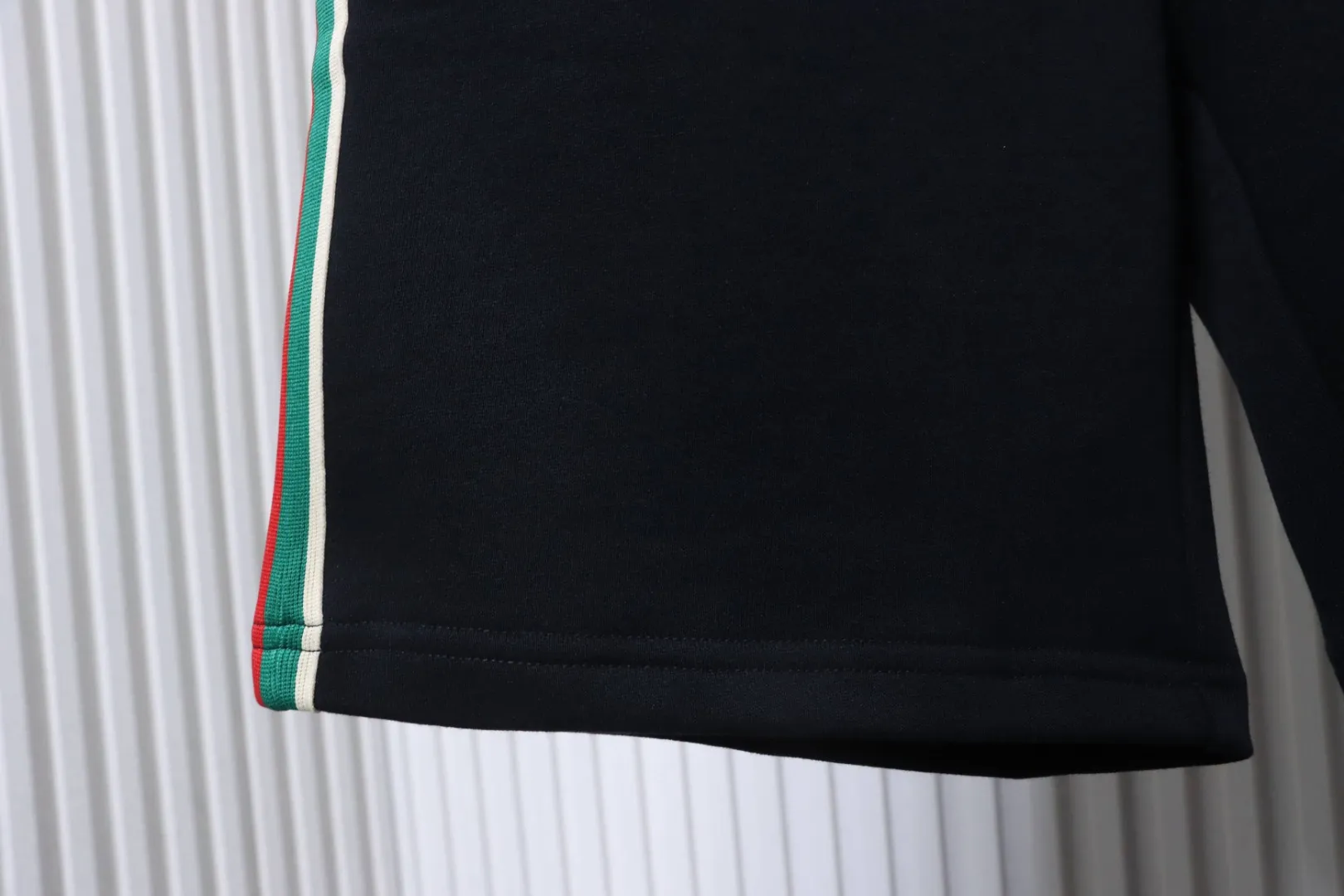 Side Stripe Shorts - Bottom Hem
