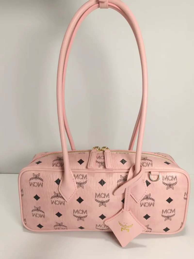 Small pink sausage bag, size: 27*12cm