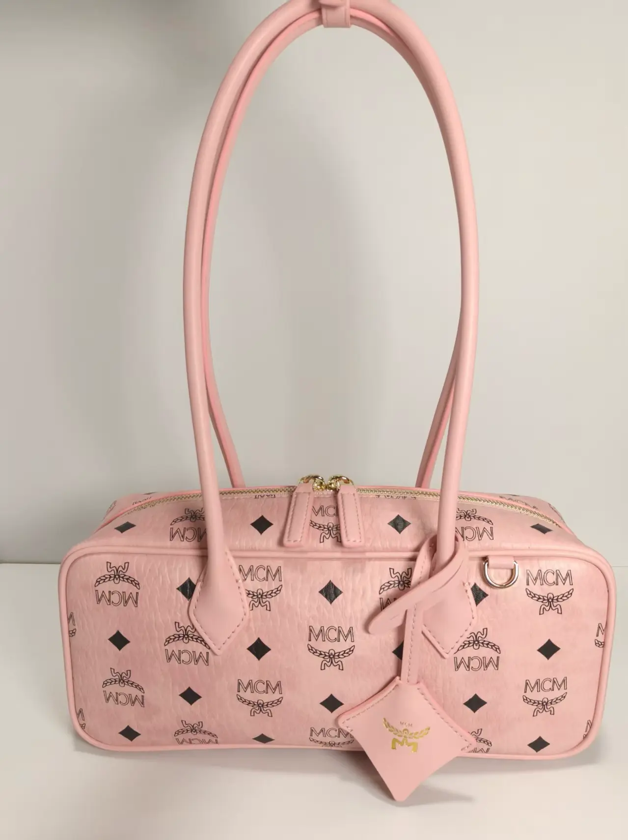 Small pink sausage bag, size: 27*12cm2