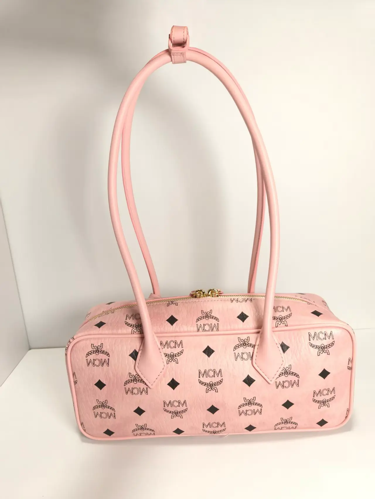 Small pink sausage bag, size: 27*12cm3