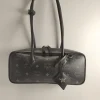 Small sausage bag, black. Dimensions: 27*12cm