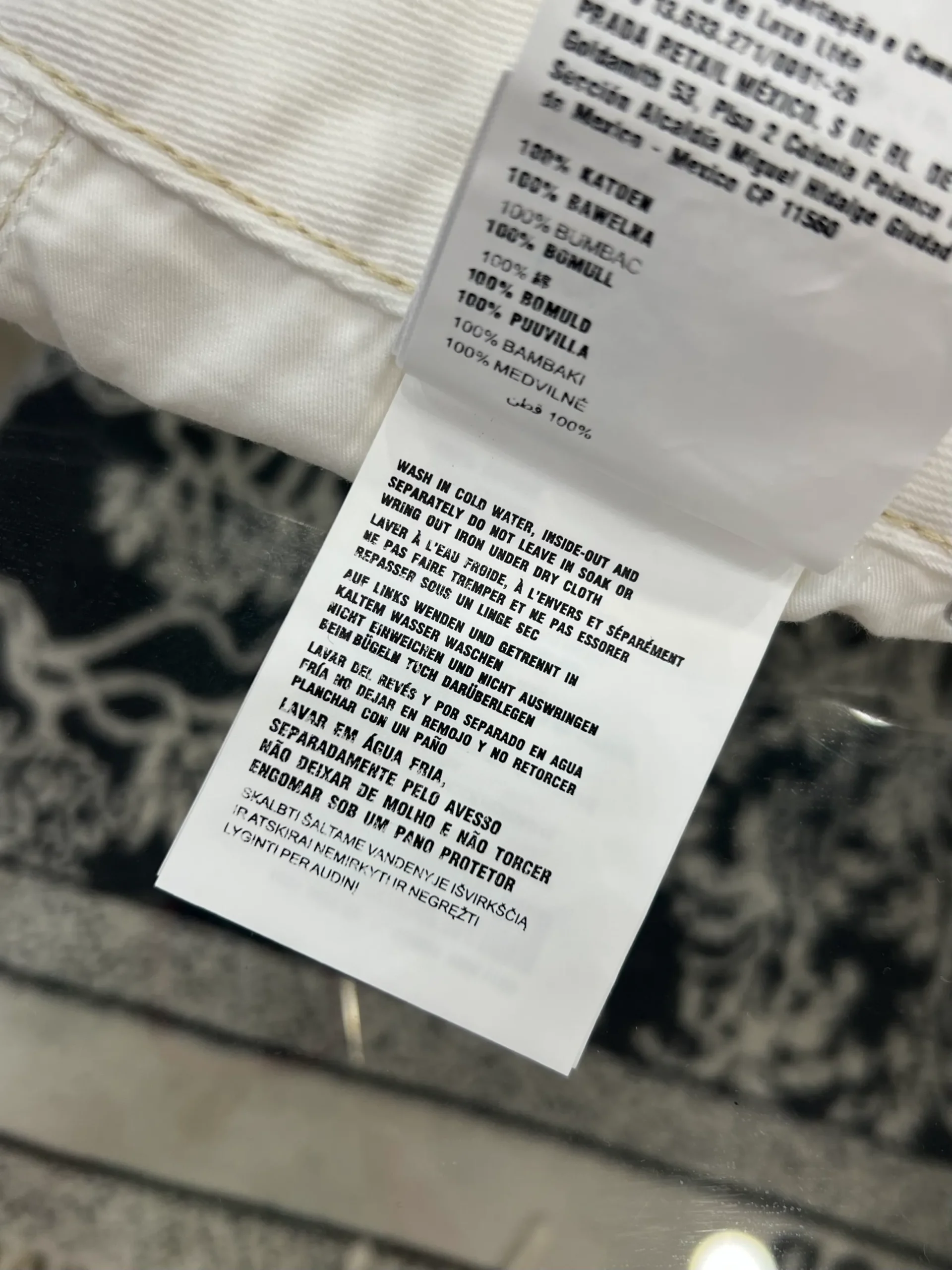 Straight-Leg Denim Jeans - Care Label