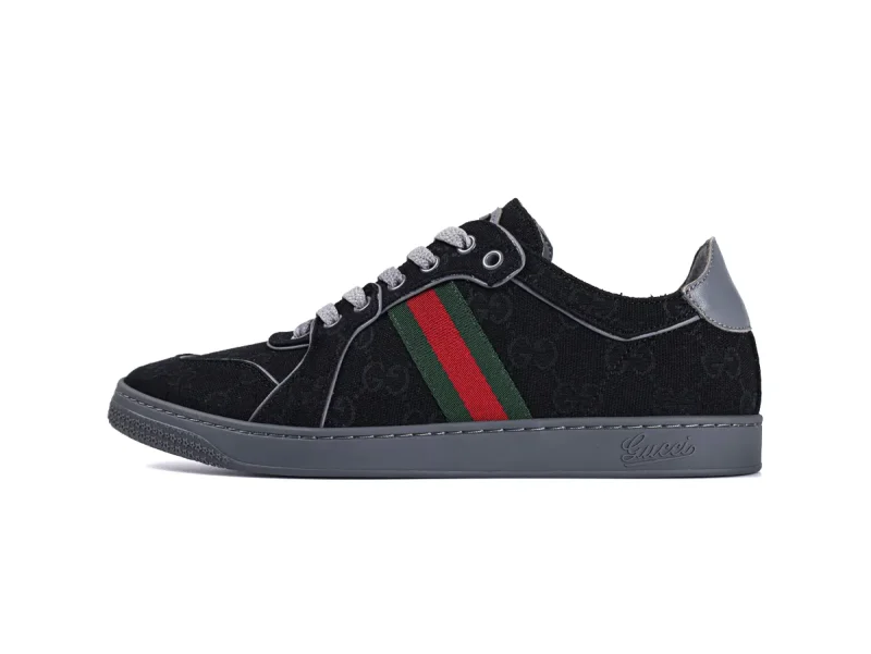 GG Stretch Low-top Sneakers "Black"