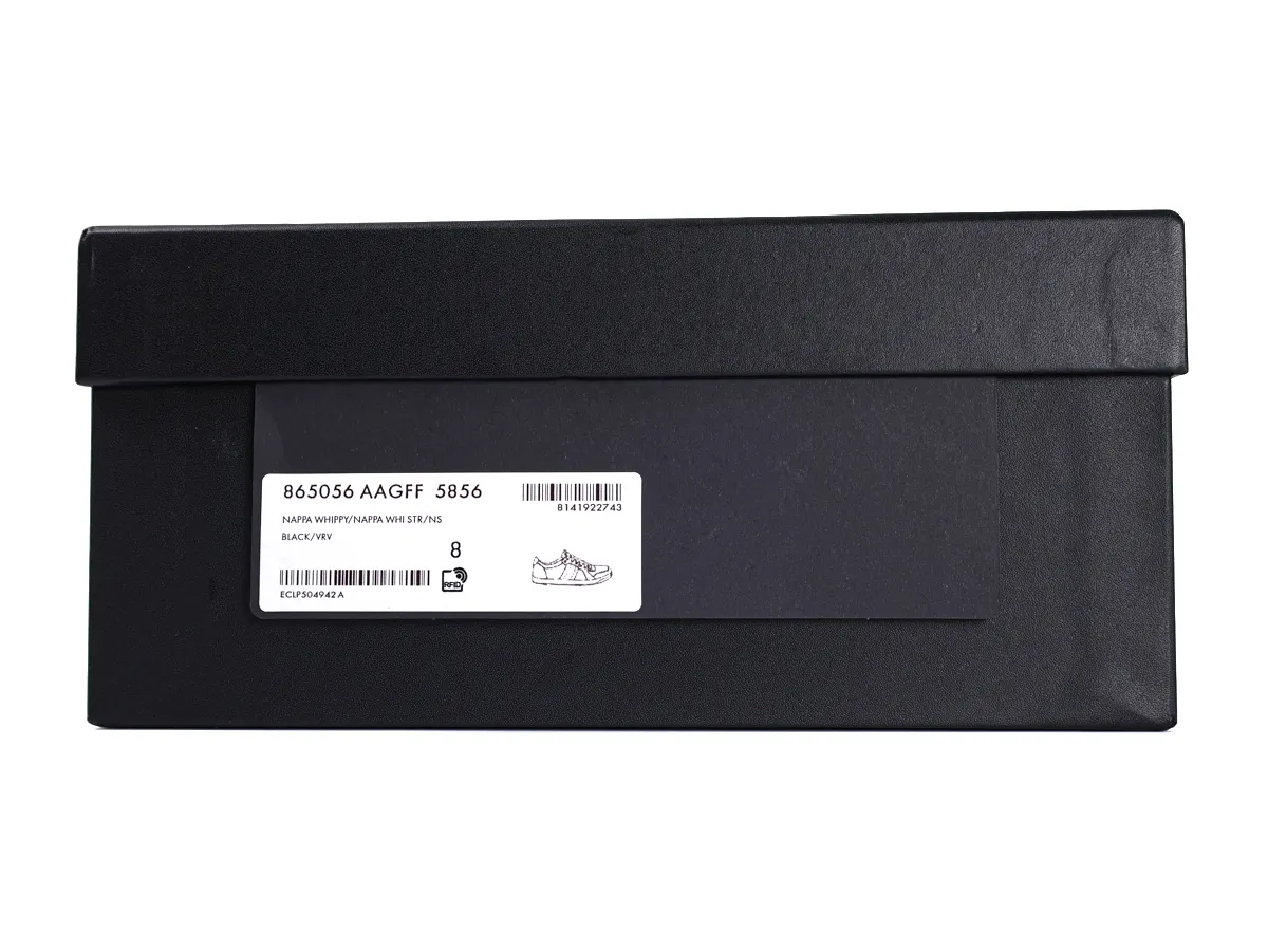 Stretch Low-top Sneakers Black - Shoe Box Black