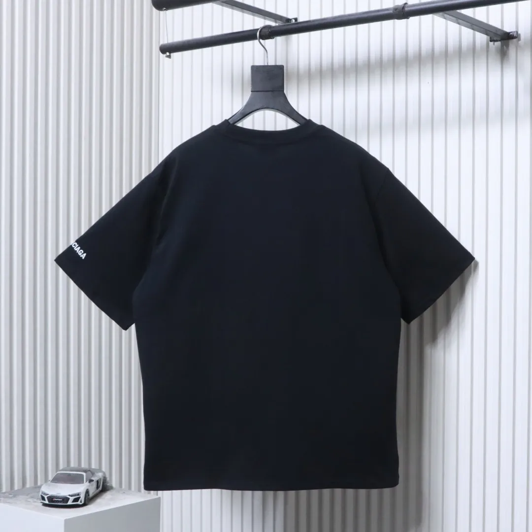 T-Shirt mit HBO Rose-Bottle-Stickerei - Rear View
