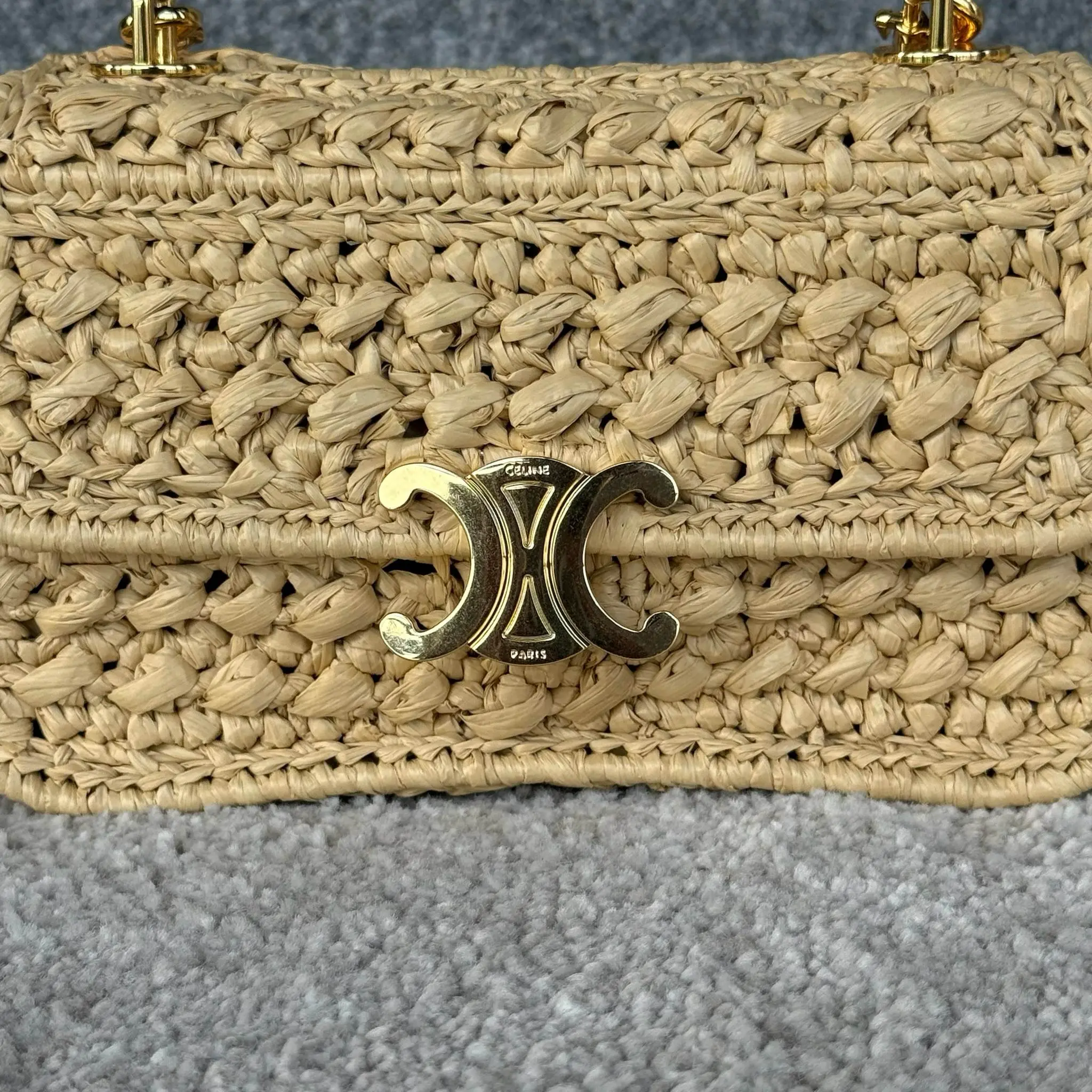 TEEN LOLA Woven Handbag 20x11.5x5cm with 57cm Extended Strap5