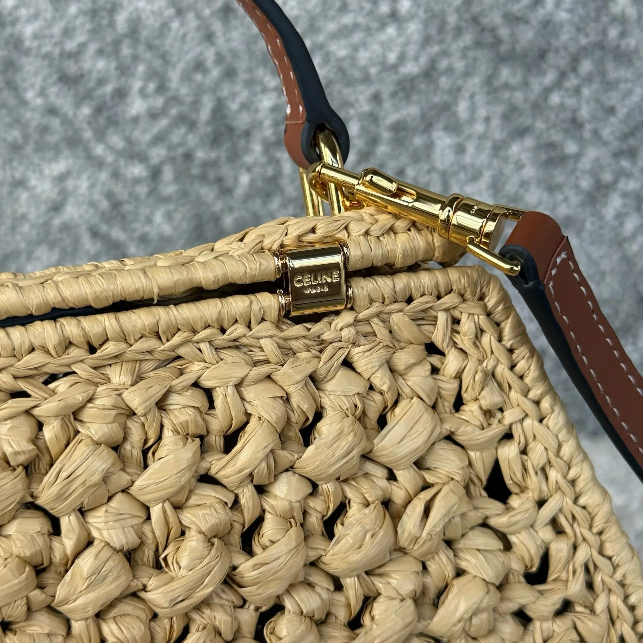 TEEN LOLA Woven Handbag 20x11.5x5cm with 57cm Extended Strap6