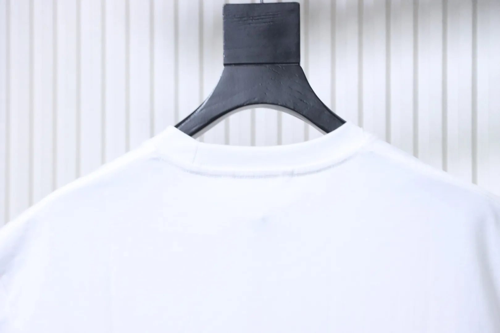 Year of the Horse Embroidered Logo Crew Neck T-Shirt - Rear Collar